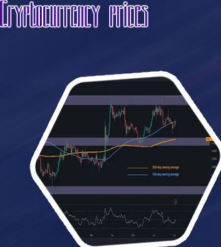 Cryptocurrency price chart